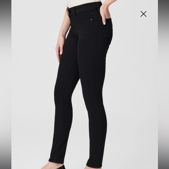 PAIGE - Verdugo Ultra Skinny Jean in Black Shadow - Excellent condition! - Picture 4 of 10